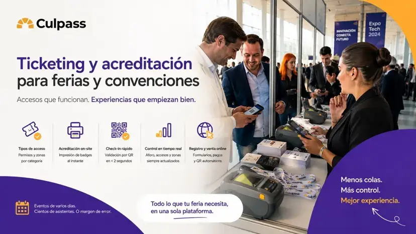 Gestiona tu feria o congreso de principio a fin, desde un solo lugar Image